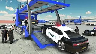 Police Plane Transporter Simulator Android Gameplay HD