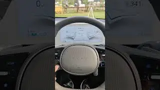 Hyundai IONIQ 5 drive modes Demo- Eco, Normal, Sport with SNOW setting support ❄️😁🤔😲🔥 #HyundaiIONIQ5