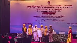 Patliputra university pg convocation Live Video, ppu convocation #ppu #pg #convocation #ppunews