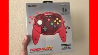 Tribute 64 2.4GHz Wireless Controller V2 (Unboxing)