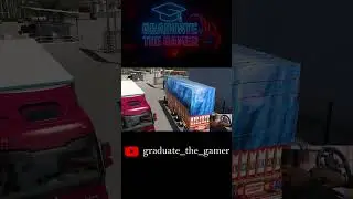 Indian Desi Truck Mod ETS2 | 16 Tyre Full Loaded Truck Driving With Logitech G29 Gaming Wheel#shorts