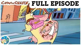 FULL EPISODE: Part-Time Job | Cow and Chicken | Cartoon Cartoons