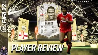 THE BEST ICON WINGER IN FIFA 22? 89 PRIME ICON JOHN BARNES PLAYER REVIEW FIFIA 22 ULTIMATE TEAM