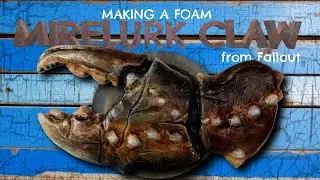 Создание пенопластового когтя болотника из Fallout