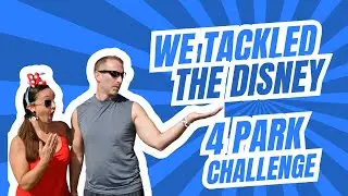 Lets do the DISNEY WORLD 4 PARK CHALLENGE
