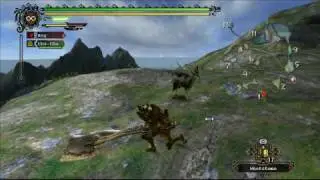 Monster Hunter Tri: Full Barroth Armor + Bone Axe