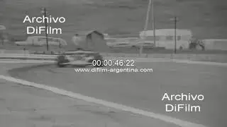 Tire tests for the 1972 South African Grand Prix FOOTAGE ARCHIVE