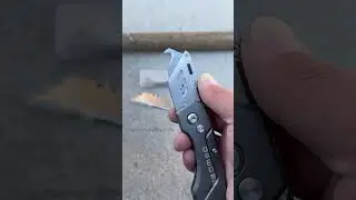Unveiling the New Stainless Steel Folding Utility Knife | Durable & Versatile Tool