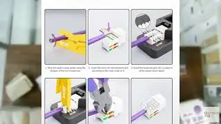 Review - VCE UL Listed 10Gbps Cat6 Keystone Jack Insert 25-Pack, 90 Degree Punch Down RJ4