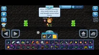 I just bought scorcher wings|Pixel Worlds