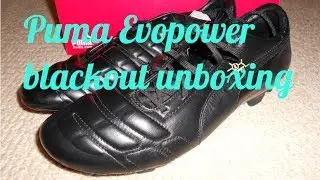 Puma evopower leather blackout unboxing