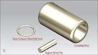 Miscellaneous Components of 'Engine MKII' (Siemens NX Tutorial)
