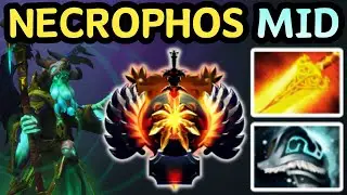 🔥 NECROPHOS MID UNKILLABLE AND UNIGNORABLE | DOTA 2 GAMEPLAY 🔥