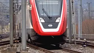 Daily Swiss Train - SBB IC1 brettert durch Killwangen  #train #switzerland #trainspotting