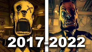 Bendy and the Dark Revival - Evolution of Butcher Gang (2017-2022, BATDR Trailer)