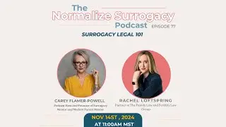 Videocast 77: Legal 101 w/ Fertility Law Expert Rachel Loftspring