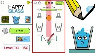 Play Happy Glass Game on Mobile Level 141 to level 150