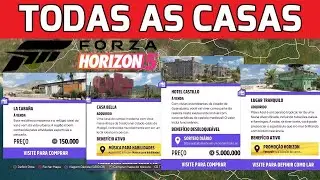TODAS AS CASAS DO FORZA HORIZON 5 E AS MELHORES PRA COMPRAR!