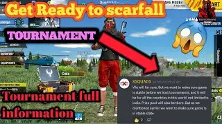 |Scarfall|| Get ready to scarfall tournament full information with proff. 😱😱. full confirmation