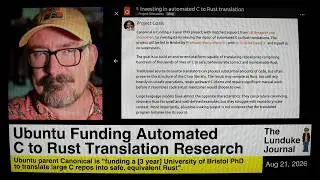 Ubuntu Funding Automated C to Rust Translation Research