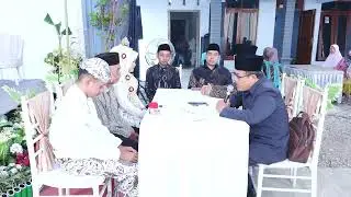 Akad nikah pengantin...