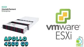 Servidor HPe Apollo 4200 Gen9 Como Instalar Vmware esxi 8