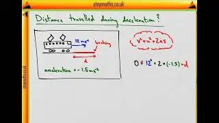 ENGAA Specimen Section 1 - Q48 Physics - Tram Braking - Worked Solution