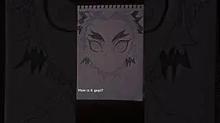 Rengoku from demons sleyar #phonkmusic #drawing #art #anime  #demonslayer @vinayartstudio