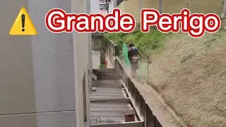 Roçada perigosa.