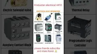 electrical basic information#all types electrical components#industrialelectric#starter#electrician