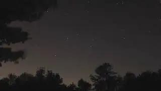 Backyard Sunset (Time Lapse)