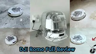 DJI Romo Vacuum Cleaner Robot Full Review In Depth | Wet & Dry Mop Test | Robot s&uuml;p&uuml;rge!