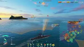 World of Warships - Closest clan battle match YET!!!!!!!!!!!