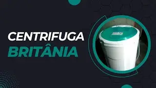 COMPREI A CENTRÍFUGA BRITÂNIA 15KG SEM TIMER