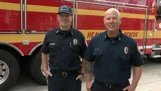 Las Vegas fire captains retire after decades of service
