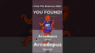 Как получить Аркадопуса | Найти Brainrot в ROBLOX