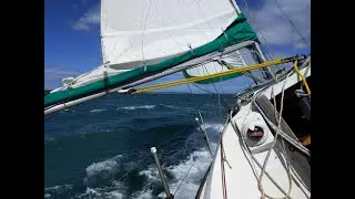 Weekend sailing cruise to Rhyll, Victoria
