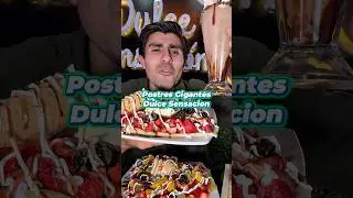 Postres Gigantes Baratos en Dulce Sensaci&oacute;n #short #shorts #food #foodie #dessert #gigante #cdmx