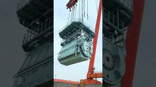 How Does a Massive Cargo Ship Engine Work?