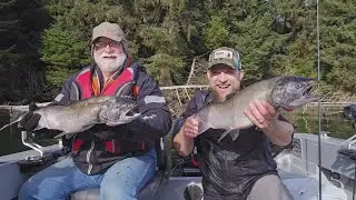 Поздняя осень, прибрежный COHO, двойной лимит