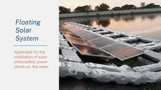 EmperySolar Floating Solar Mounting System Applicable To Water-based Solar Power Stations