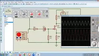 Common Source Amplifier || Proteus Software || Output Signal for FET Amplifier  || CS Amplifier 