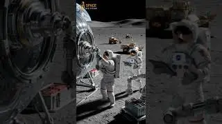 Oxygen Check 🌕🔧 #MoonMission #AstronautLife #SpaceSafety