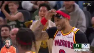 BUCKS at WARRIORS | FULL GAME HIGHLIGHTS | Reaction!!!