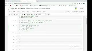 How to create a line plot using Python