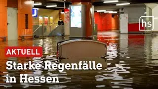 Hunderte Eins&auml;tze bei Unwetter &uuml;ber Rhein-Main-Gebiet | hessenschau