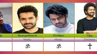 Religion of south Indian actors 