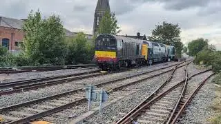 BR Class 20's + BR Class 55 Type 5 no:  55009 Alycidon @ Gloucester (0Q55) 11/09/2025.