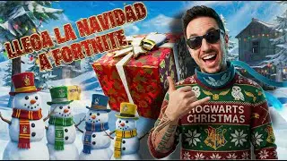 🎁 NUEVA ACTUALIZACIÓN NAVIDEÑA 🎄❄️| Probamos TODO lo nuevo de la actualización navideña de Fortnite