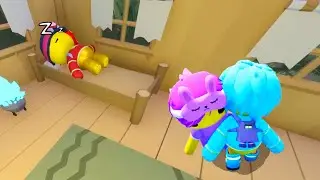 La casa de mi amiga en Wobbly Life con TEKENDO y SrtaLuly